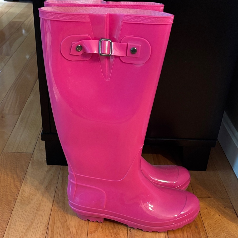 Pink Women's Rain Boots
